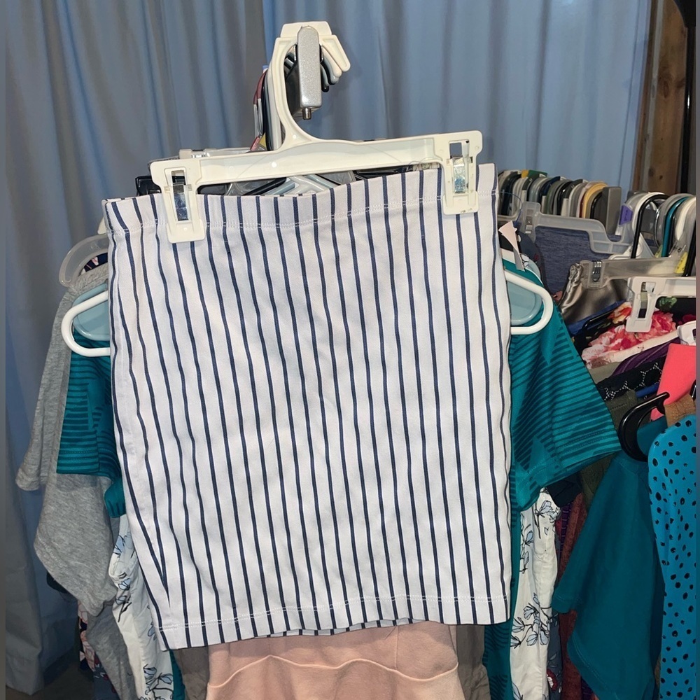 Forever 21 Nautical striped skirt
